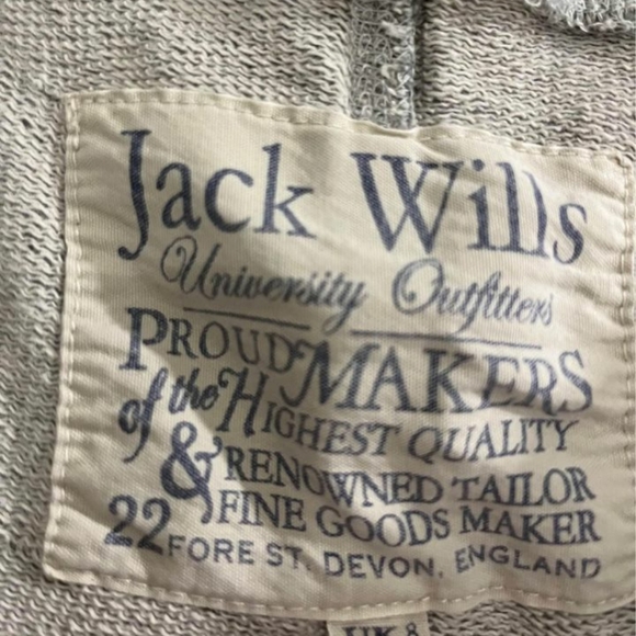 Jack Wills grey sweatpants size 8uk excellent condition - Picture 4 of 5
